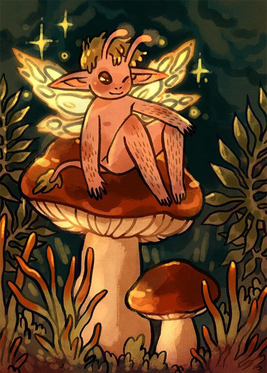 Creature. Procreate. 2023.