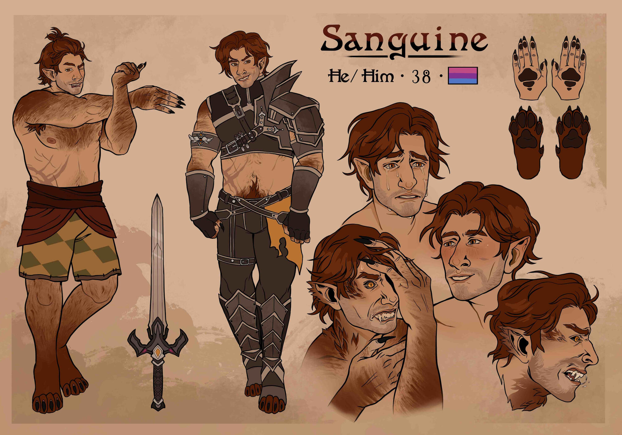 Sanguine. Procreate. 2022.