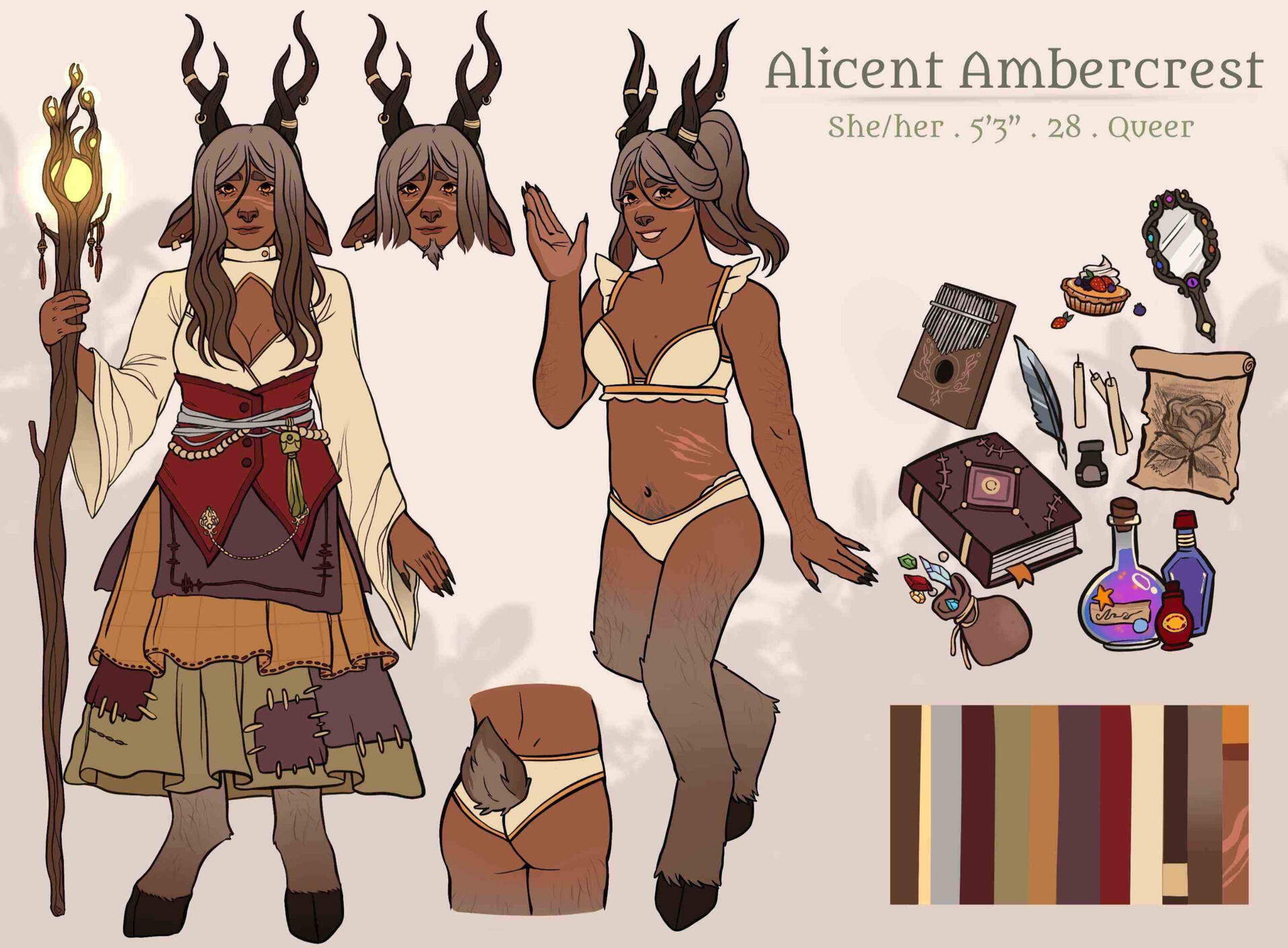 Alicent. Procreate. 2023.