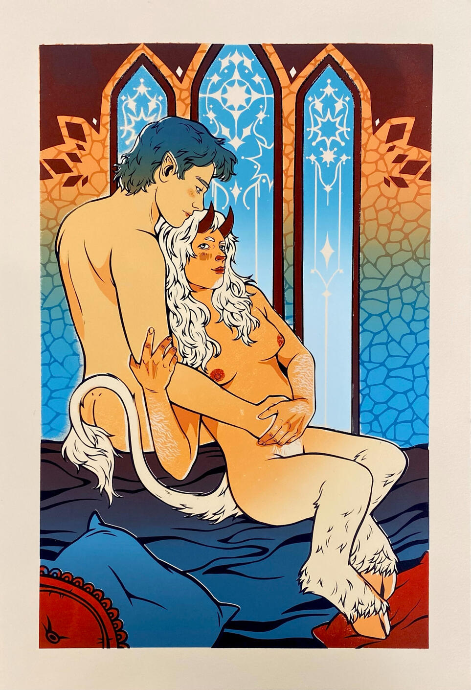 Eventide. Screen-print. 13x19in.